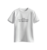 I Refuse to stop until I achieve it