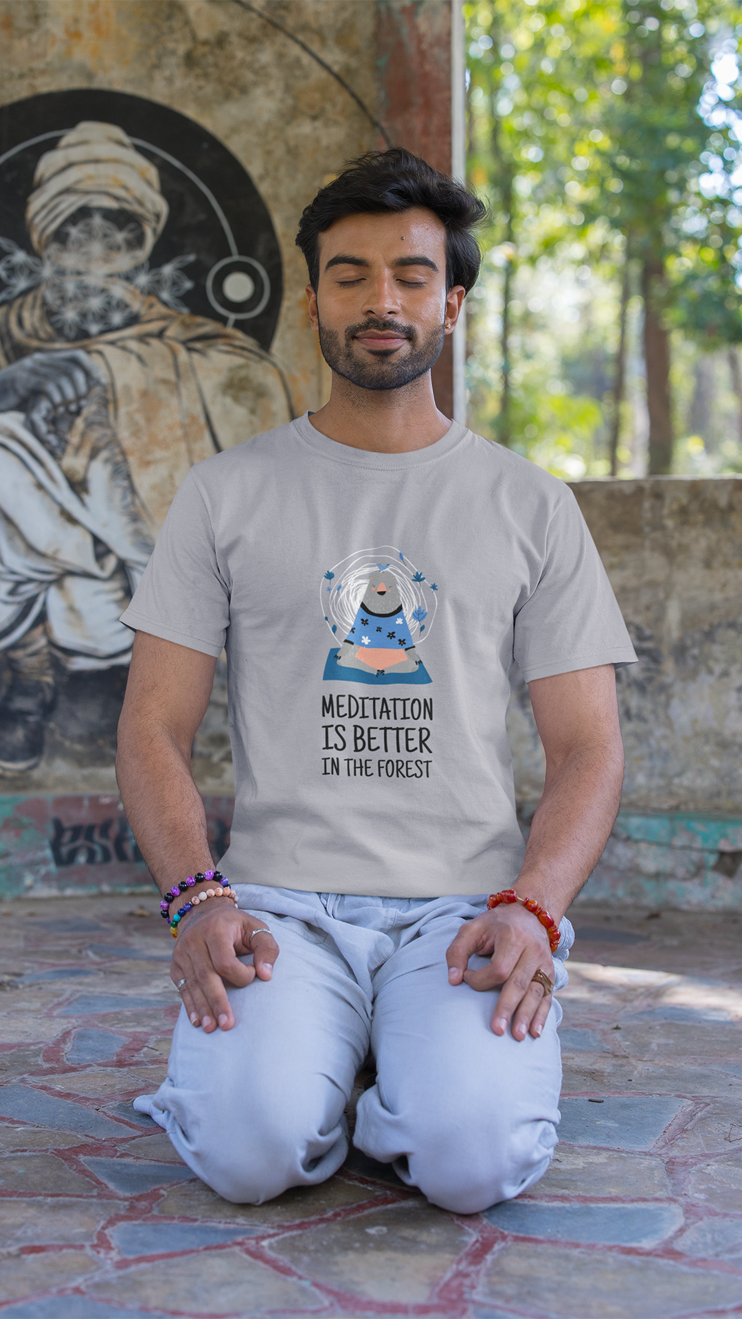 Meditation  is Better in Forest